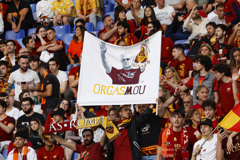 AS Roma supporters watch Europa League final between Sevilla FC and AS Roma - RIPRODUZIONE RISERVATA