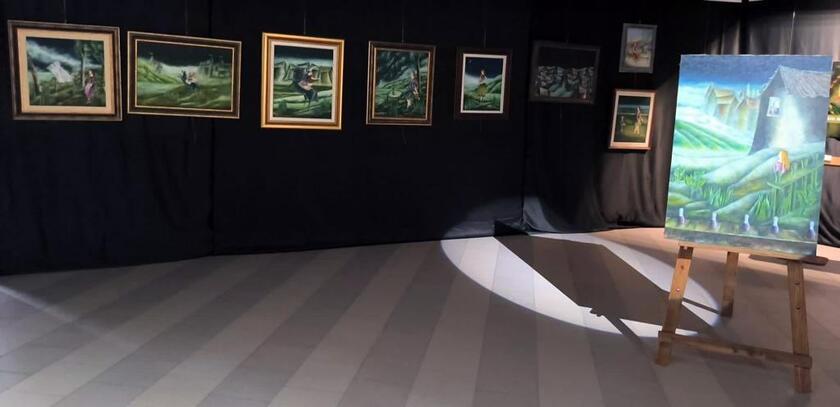 L 'arte visionaria di Giovanni Atzeni in mostra a Barumini - ALL RIGHTS RESERVED