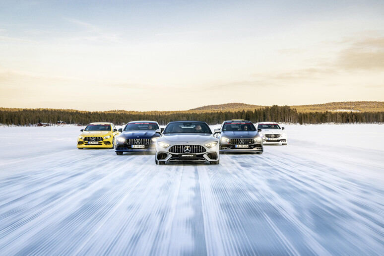 AMG Winter Experience, da gennaio tra Svezia e Austria © ANSA/Mercedes-Benz AG