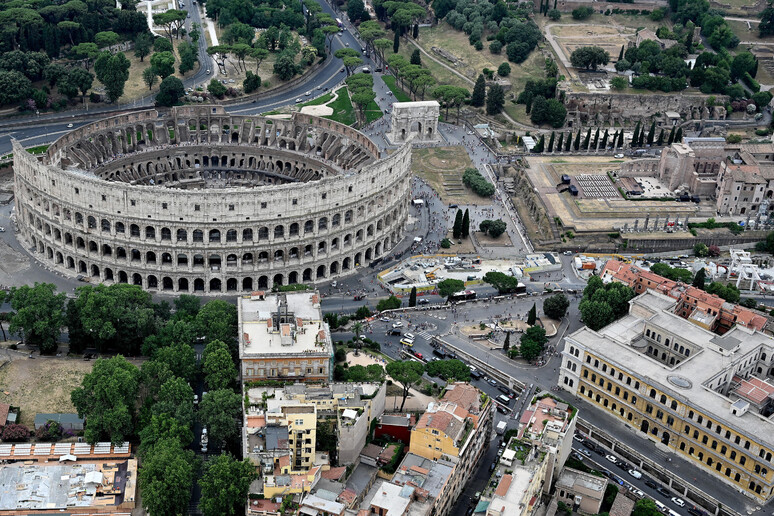Il Colosseo - RIPRODUZIONE RISERVATA