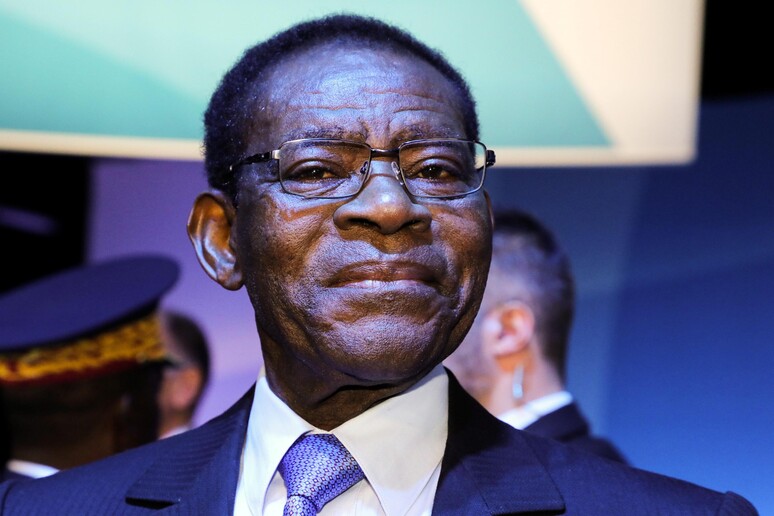 Il presidente della Guinea equatoriale, Teodoro Obiang Nguema Mbasogo © ANSA/EPA