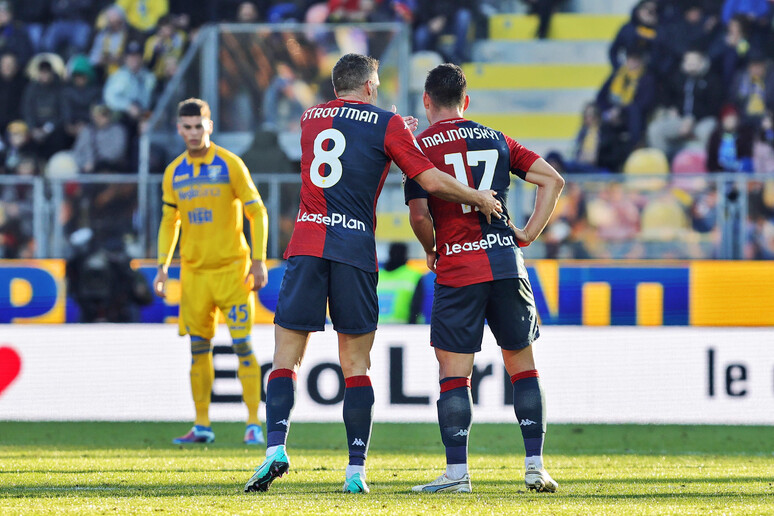 Soccer: Serie A; Frosinone-Genoa - RIPRODUZIONE RISERVATA