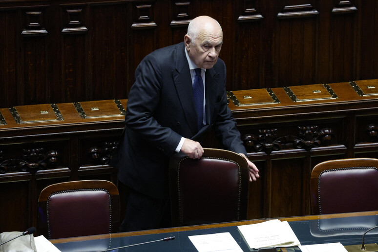 Il ministro Carlo Nordio © ANSA/FABIO FRUSTACI
