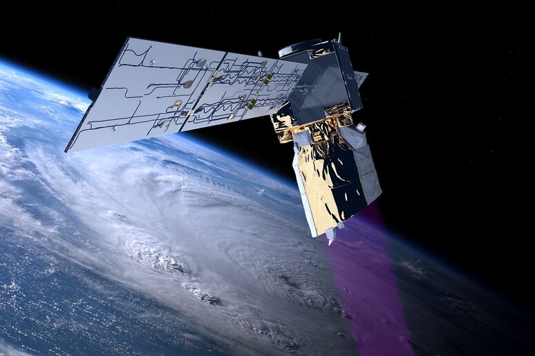 Il satellite Aeolus si prepara al rientro controllato in atmosfera (fonte: ESA/ATG medialab) - RIPRODUZIONE RISERVATA