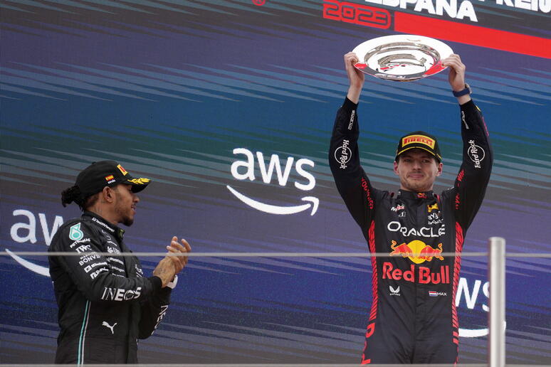 Verstappen domina il Gp di Spagna © ANSA/EPA